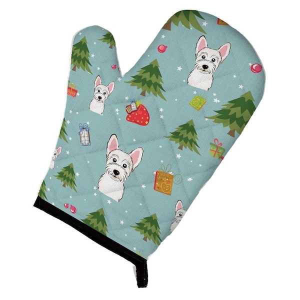 Carolines Treasures Christmas Westie Oven Mitt - BB5015OVMT