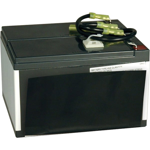 Tripp Lite UPS Battery, SMART750SLT, SMX750SLT, SMART1050SLT, SMX1050SLT, (2) 12V DC, 9 Ah, Pre-wired - RBC24-SLT