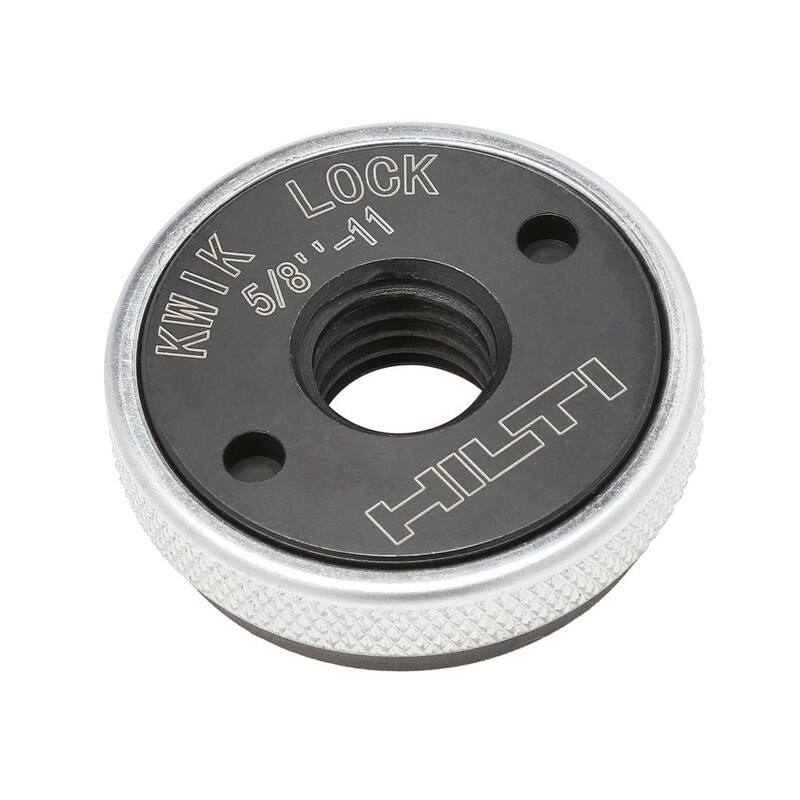 Esmeriladora angular inalámbrica Hilti de 36 voltios de Ion de Litio sin escobillas de 6 pulgadas AG 600 con Kwik Lock - 3554719