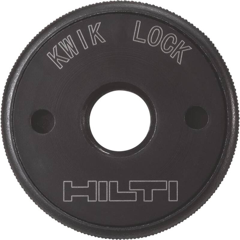 Esmeriladora angular inalámbrica Hilti de 36 voltios de Ion de Litio sin escobillas de 6 pulgadas AG 600 con Kwik Lock - 3554719