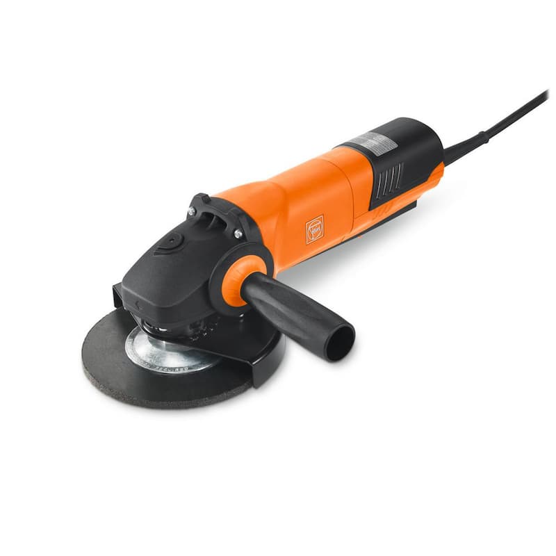 FEIN Rectificadora angular compacta con cable CG 10-125 PDE de 5 pulgadas y 10.5 Amperes - 72226160120