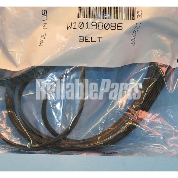 Whirlpool Drive Belt, WPW10198086 - WPW10198086