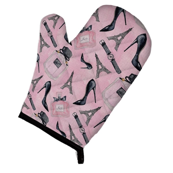 Carolines Treasures Watercolor Fashion Diva Shoes and Accessories Oven Mitt - BB7508OVMT