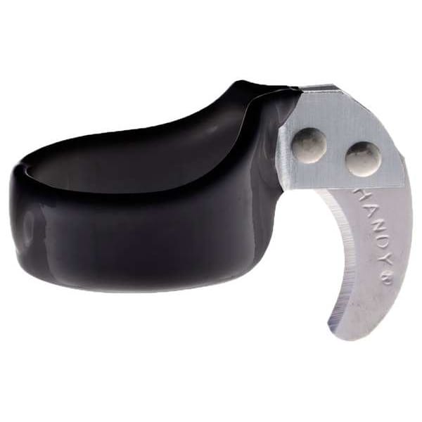 Handy Ring Knife, Blade Safety, Steel Blade, PK12 - O-V-Black-10