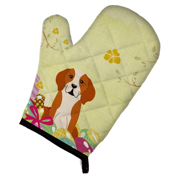 Carolines Treasures Easter Eggs English Foxhound Oven Mitt - BB6110OVMT