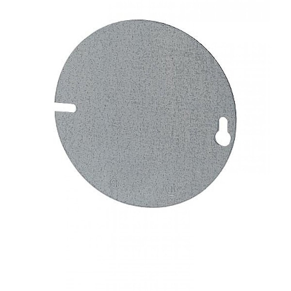 American Imaginations Electrical Box Cover, Wall Box Type, Round, Stainless Steel - AI-35058
