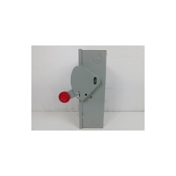 Interruptor de seguridad fusible de servicio pesado de un solo tiro Eaton, hoja visible mejorada, 30 A, - DH261FGK.