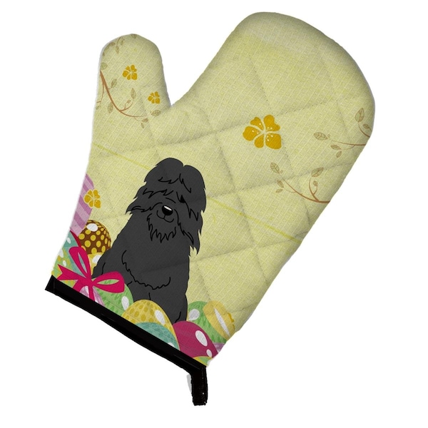 Carolines Treasures Easter Eggs Bouvier Des Flandres Oven Mitt - BB6074OVMT