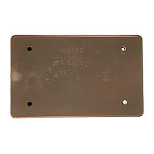 Homestead Electrical Box Cover, 1 Gang, Blank Cover - HO83508