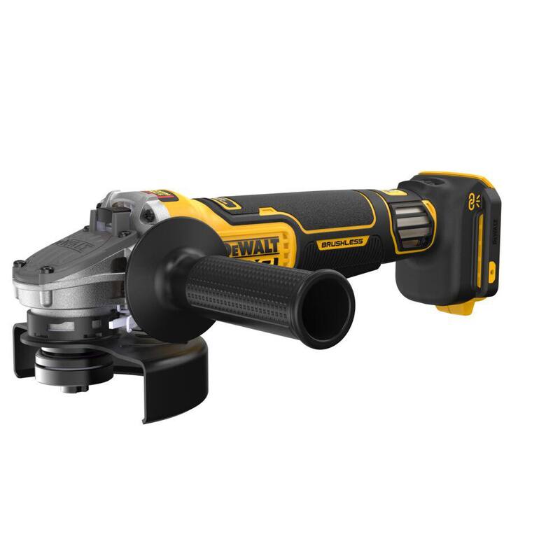 Amoladora angular inalámbrica DEWALT 20V XR de 4-1/2 a 5 pulgadas con batería de litio-ion 20V MAX XR 8.0 Ah - DCG410VSBWB2108
