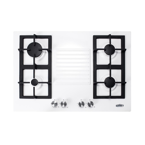 Summit Appliance 30 in. 4-Burner Gas Cooktop - GC431W