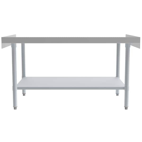 Koolmore 16 Gauge Stainless Steel Commercial Equipment Stand - 30 x 48 Heavy Duty Griddle Stand w/Undershelf - EQT-163048