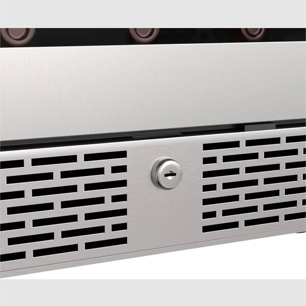 Avallon 24 Inch Wide 53 Bottle Capacity Single Zone Wine Cooler with Left Swing Door - AWC242SZLH