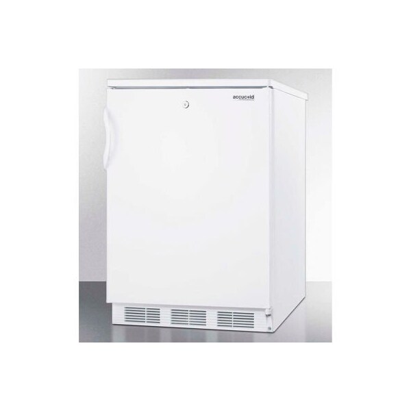 Summit Appliance Div. Summit  Freestanding All Refrigerator W/Lock 5.5 Cu. Ft. White - FF7LW