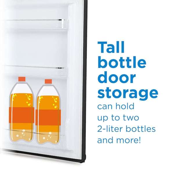 Commercial Cool Retro 4.4 cu. ft. Freestanding Mini Fridge - CCRR4ALB