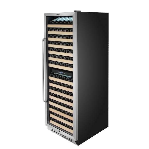 Whynter Built-in Stainless Steel Dual Zone Compressor Wine Refrigerator - BWR-1642DZ