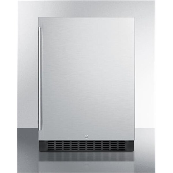 Summit Appliance Summit Appliance SPR627OS 24 in. Freestanding Counter Depth Compact Refrigerator; Black - SPR627OS