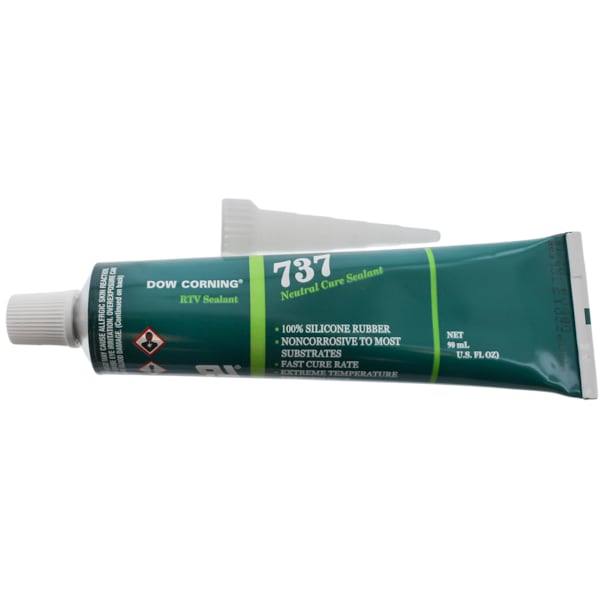 Alliance ADHESIVE DOW 737 CLR 3 OZ TUBE - D511637P