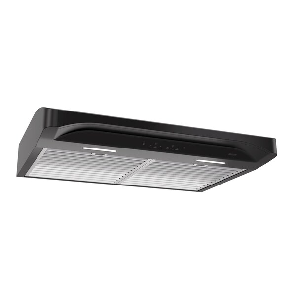 Almo ALTA III 30-in. Under Cabinet Convertible Hood with 400 CFM Blower and 3 Fan Speeds - BQLA130BL