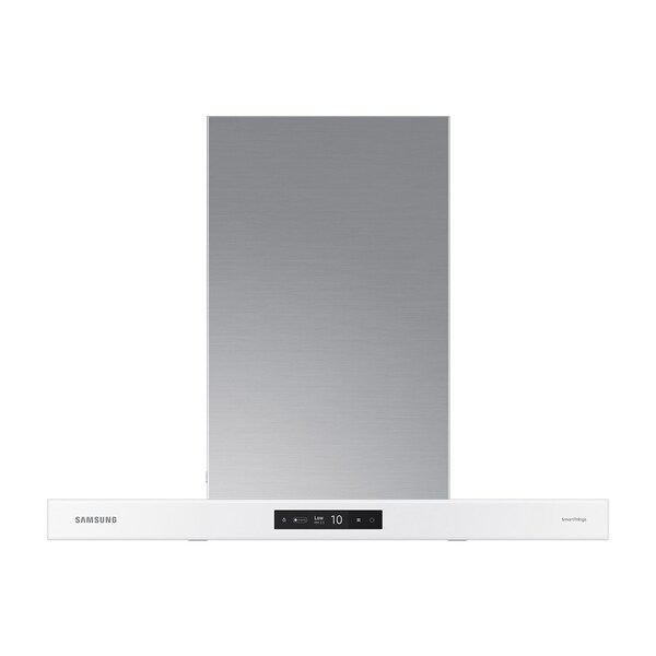 Almo 30-in. Bespoke Smart LCD Display Wall Mount Chimney Range Hood in Clean White - NK30CB700W12AA