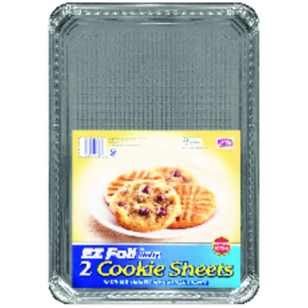 Ez Foil Hefty EZ Foil 10-1/4 in. W X 15 in. L Cookie Sheet Silver 2 pc - 00Z90827