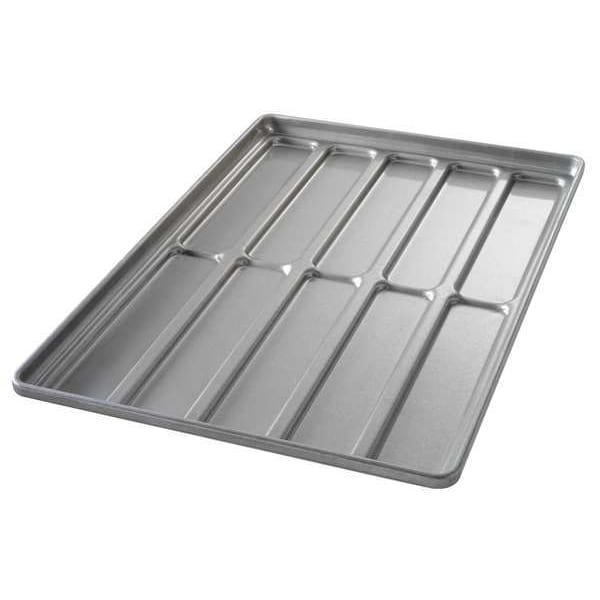 Chicago Metallic Hoagie Bun Pan, 10 Moulds - 41052