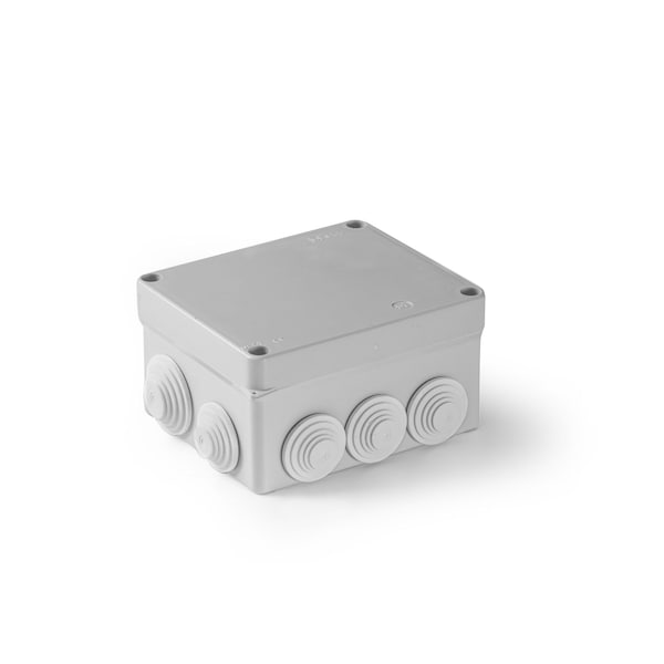Famatel Usa Electrical Box, Junction Box, ABS, Punchouts, 5.31'' x 6.3'' x 3.26'' - 3013