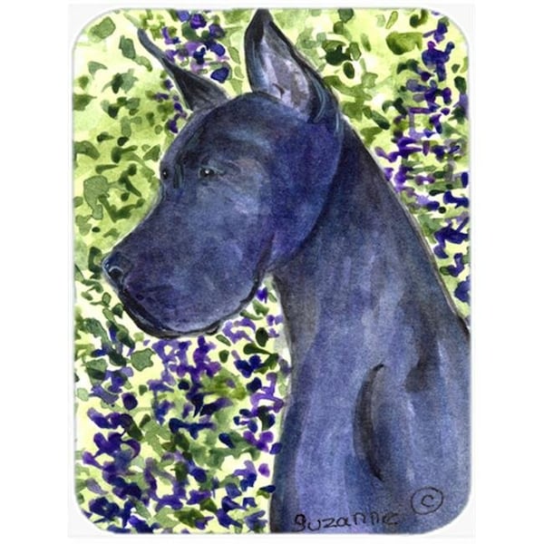 Carolines Treasures Carolines Treasures SS8745LCB 12 x 15 in. Great Dane Glass Cutting Board; Large - SS8745LCB