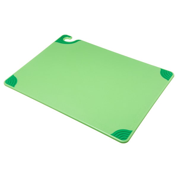 San Jamar Cutting Board, 18x24, Green - CBG182412GNGR