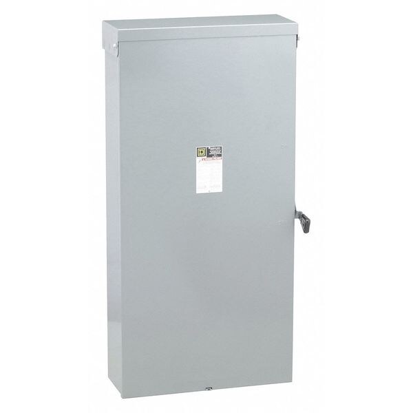 Interruptor de seguridad con fusible Square D, servicio general, 240V AC, 3PST, 600 A, NEMA 3R - D326NR