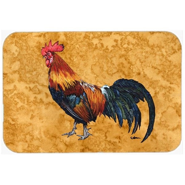Carolines Treasures Carolines Treasures 8651LCB Rooster Glass Cutting Board - Large; 15 H x 12 L in. - 8651LCB
