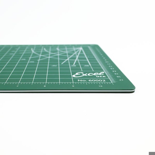 Excel Blades 8 1/2 in. x 12 in. Self Healing Cutting Mat with Measurement Grid - 60002IND
