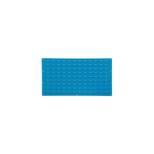 Global Equipment Steel Louver Panel, 36"W, Blue - 249289ABL