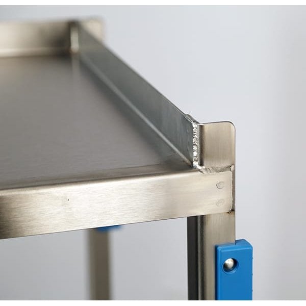 Lakeside Stainless Handler Series 2 Shelf Cart; 1,000 lb Capacity, 21"x33" - 4943
