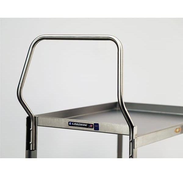 Lakeside Stainless Handler Series 2 Shelf Cart; 1,000 lb Capacity, 21"x33" - 4943