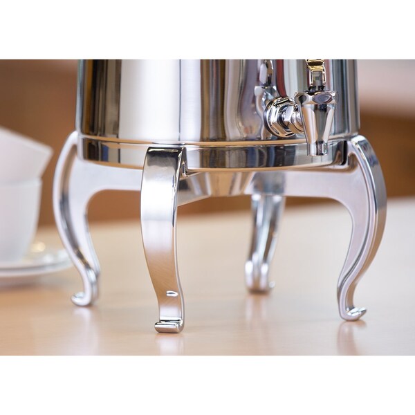 Service Ideas Flame Free Thermo-Urn Polished Stainless Regal Style Vacuum Insulated Urn, 5 Gallon - URN50VPSRG
