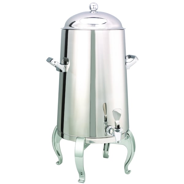 Service Ideas Flame Free Thermo-Urn Polished Stainless Regal Style Vacuum Insulated Urn, 5 Gallon - URN50VPSRG