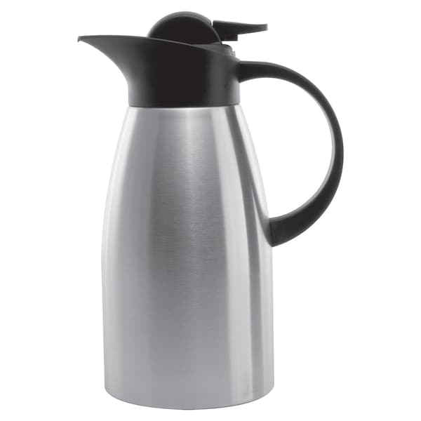 Service Ideas Stainless Touch Server, Vacuum insulated, 1.5L, Stainless Steel - KVP1500