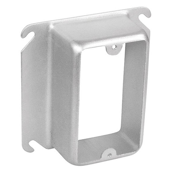 Southwire Device Ring, 1 Gang, Stainless Steel, Square Box Type - 52C22-SS