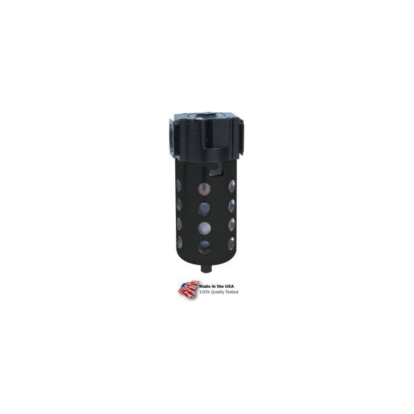 Arrow Pneumatics Arrow Standard Particulate Filter F354F, Zinc/Poly Bowl With Float Drain, 1/2" NPT, 150 PSI - F354F