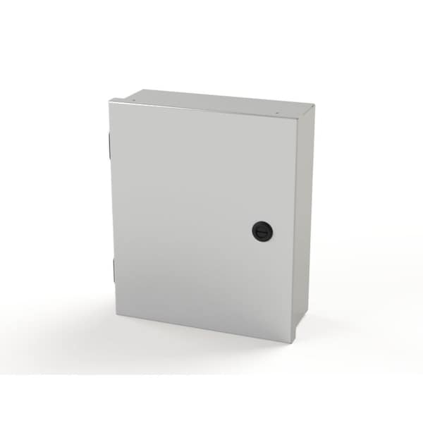 Saginaw Control & Engineering Carbon Steel Electrical Enclosures, 12 in H, 4 in D, 10 in W, NEMA 1 - SCE-12N1004LP