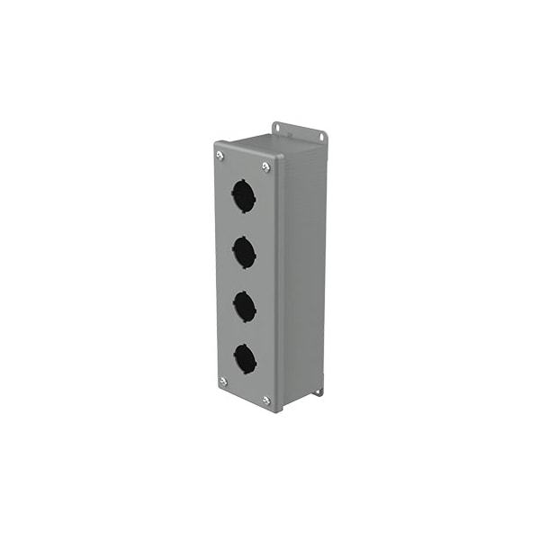 Nvent Hoffman Mild Steel Electrical Enclosures, 10 in H, 2-3/4 in D, 3-1/4 in W, NEMA 12, Screw On - E4PB