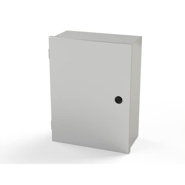 Saginaw Control & Engineering Carbon Steel Electrical Enclosures, 16 in H, 6 in D, 12 in W, NEMA 1 - SCE-16N1206LP