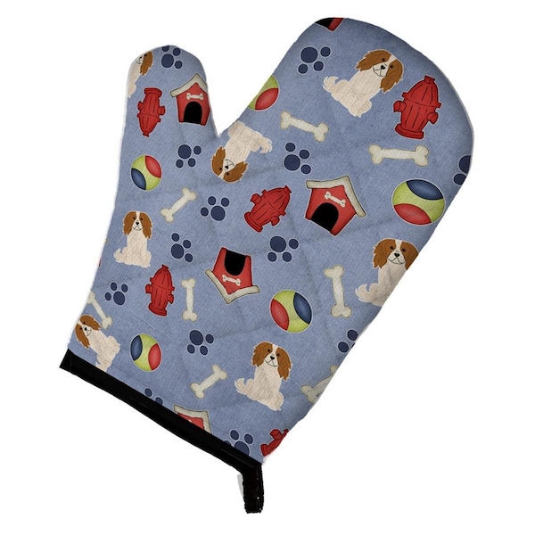 Carolines Treasures Dog House Collection Cavalier Spaniel Oven Mitt - BB2671OVMT
