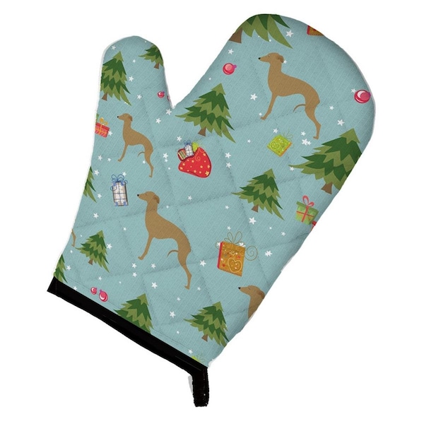 Carolines Treasures Christmas Italian Greyhound Oven Mitt - BB4838OVMT