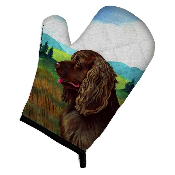 Carolines Treasures Sussex Spaniel Oven Mitt - 7122OVMT