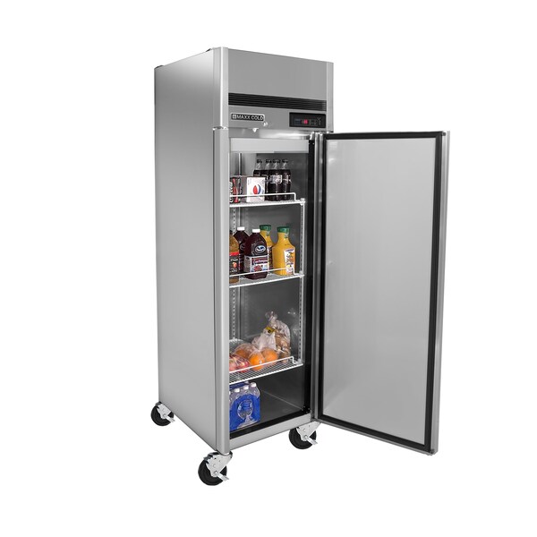 Maxx Cold Reach-In Refrigerator, Single Door, Top Mount 18.9 CUFT - MCRT-23FD