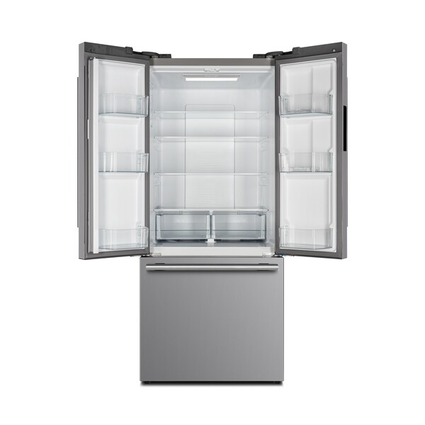 Forno No Frost Refrigerator 31In. French Door Stainless Steel w/Ice Maker - FFFFD1974-31SB
