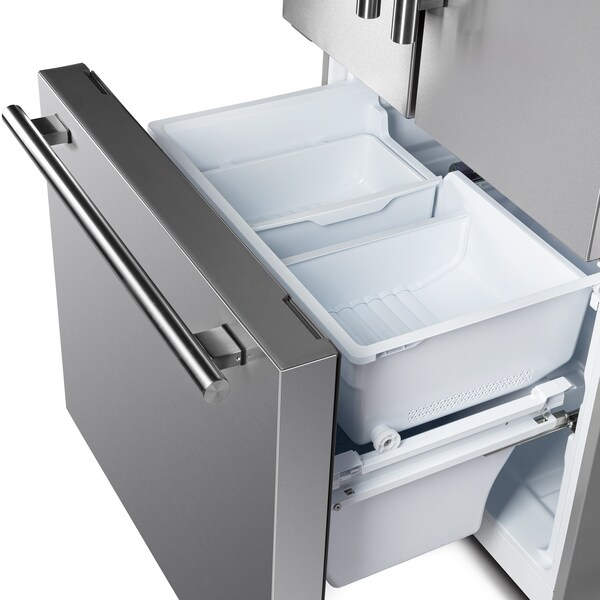 Forno No Frost Refrigerator 31In. French Door Stainless Steel w/Ice Maker - FFFFD1974-31SB