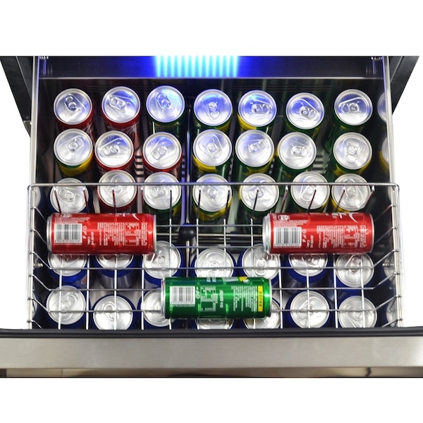 Forno Azienda Dual Temperature Zone Wine Cooler -108 Bottles - FWCDR6628-24S